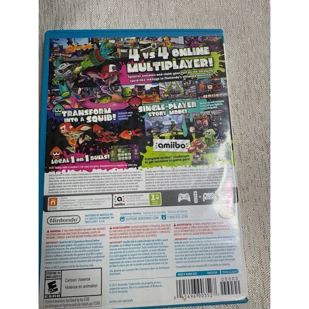 Nintendo splatoon third